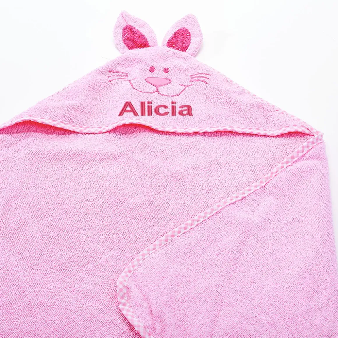 Bunny Hooded Animal Personalized Towel