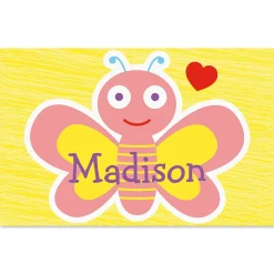 Butterfly Personalized Kids' Placemat