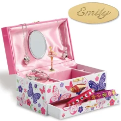 Butterfly Personalized Music Box