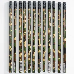 #2 Camouflage Personalized Hardwood Pencils