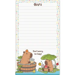 Capybara Personalized Notepad