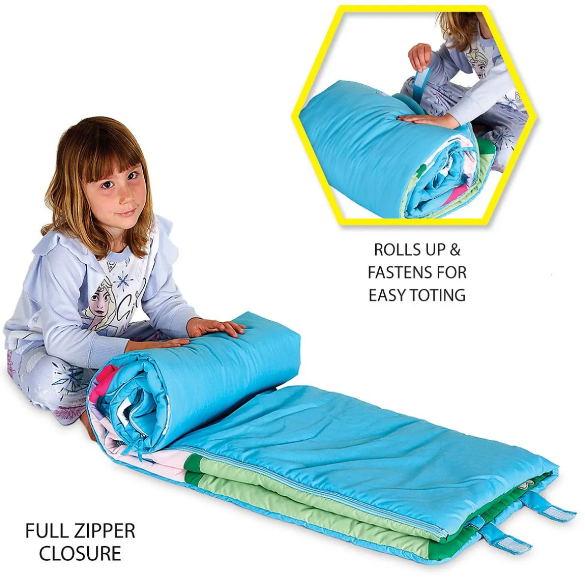 Castle Personalized Sleeping Bag with Detachable Pillow