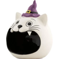 Cat Witch Candy Jar