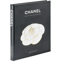 Chanel Collections and Creations Personalized Black Leather-Bound Book