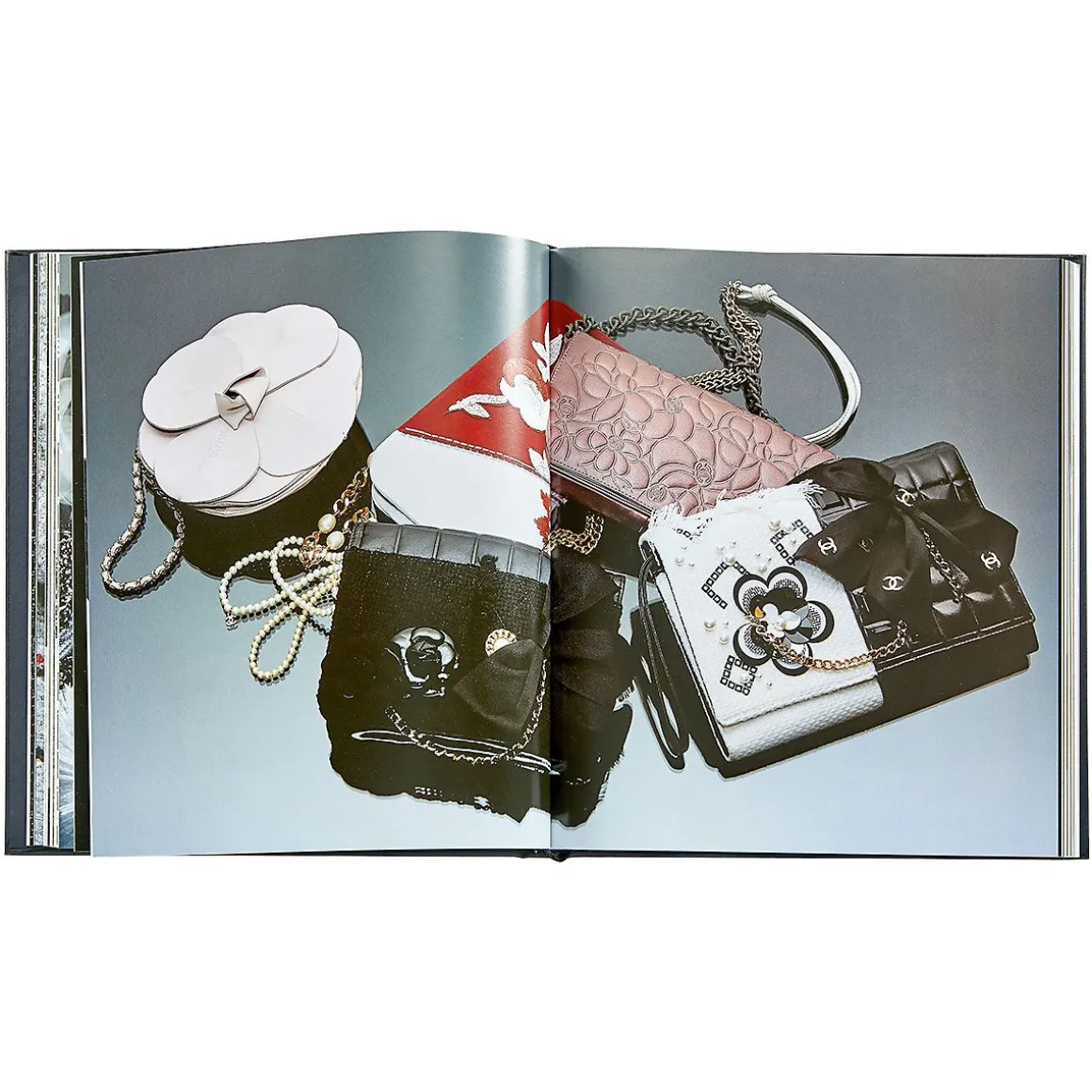 Chanel Collections and Creations Personalized Black Leather-Bound Book