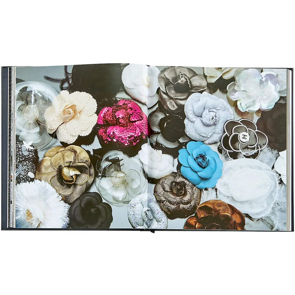 Chanel Collections and Creations Personalized Black Leather-Bound Book