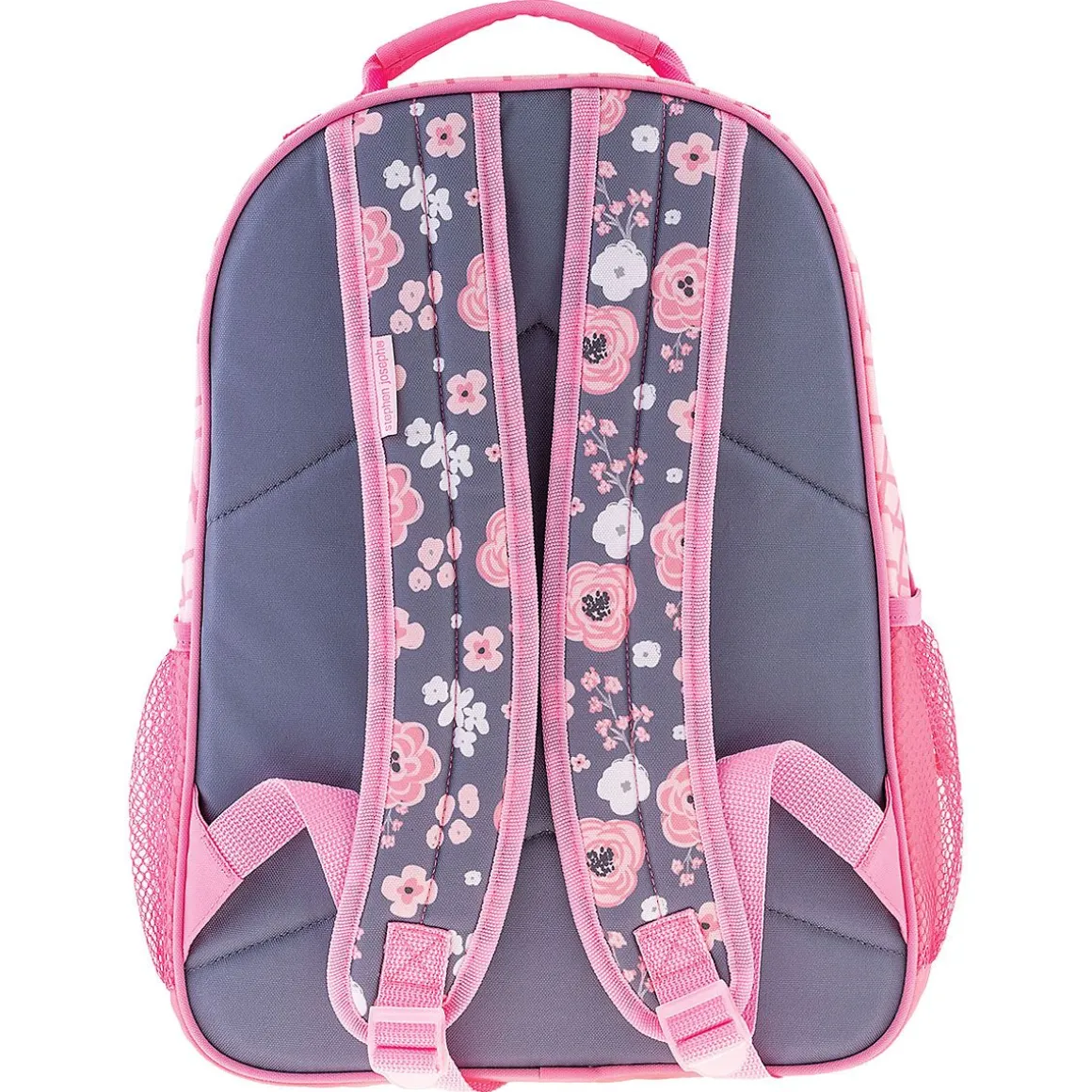 Charcoal Flower Personalized Backpack by Stephen Joseph®