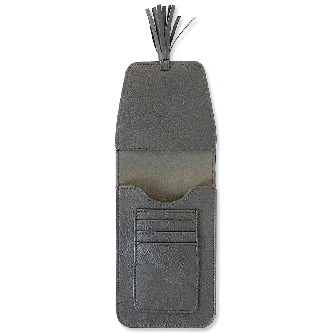 Charcoal Personalized Crossbody Bag