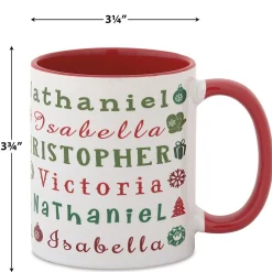 Christmas Collage Personalized Mug