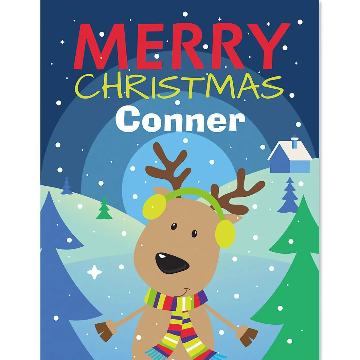 Christmas Color & Activity Personalized Book