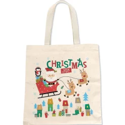 Christmas Kid's Canvas Tote