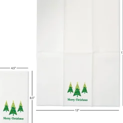 Christmas Tree Disposable Hand Towels