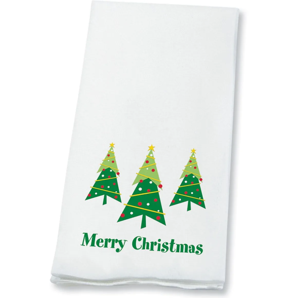Christmas Tree Disposable Hand Towels