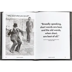 Churchill Leather Bound Book