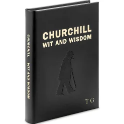 Churchill Leather Bound Book