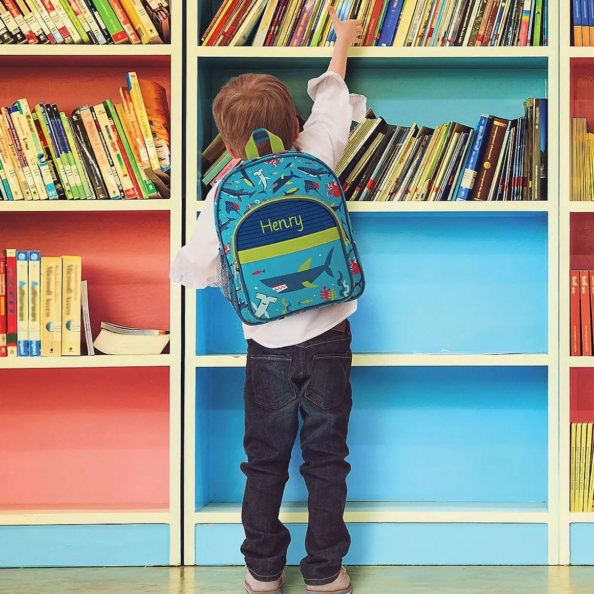 Classic Shark Personalized Backpack by Stephen Joseph®