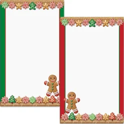 Clipboards with Gingerbread Notepads