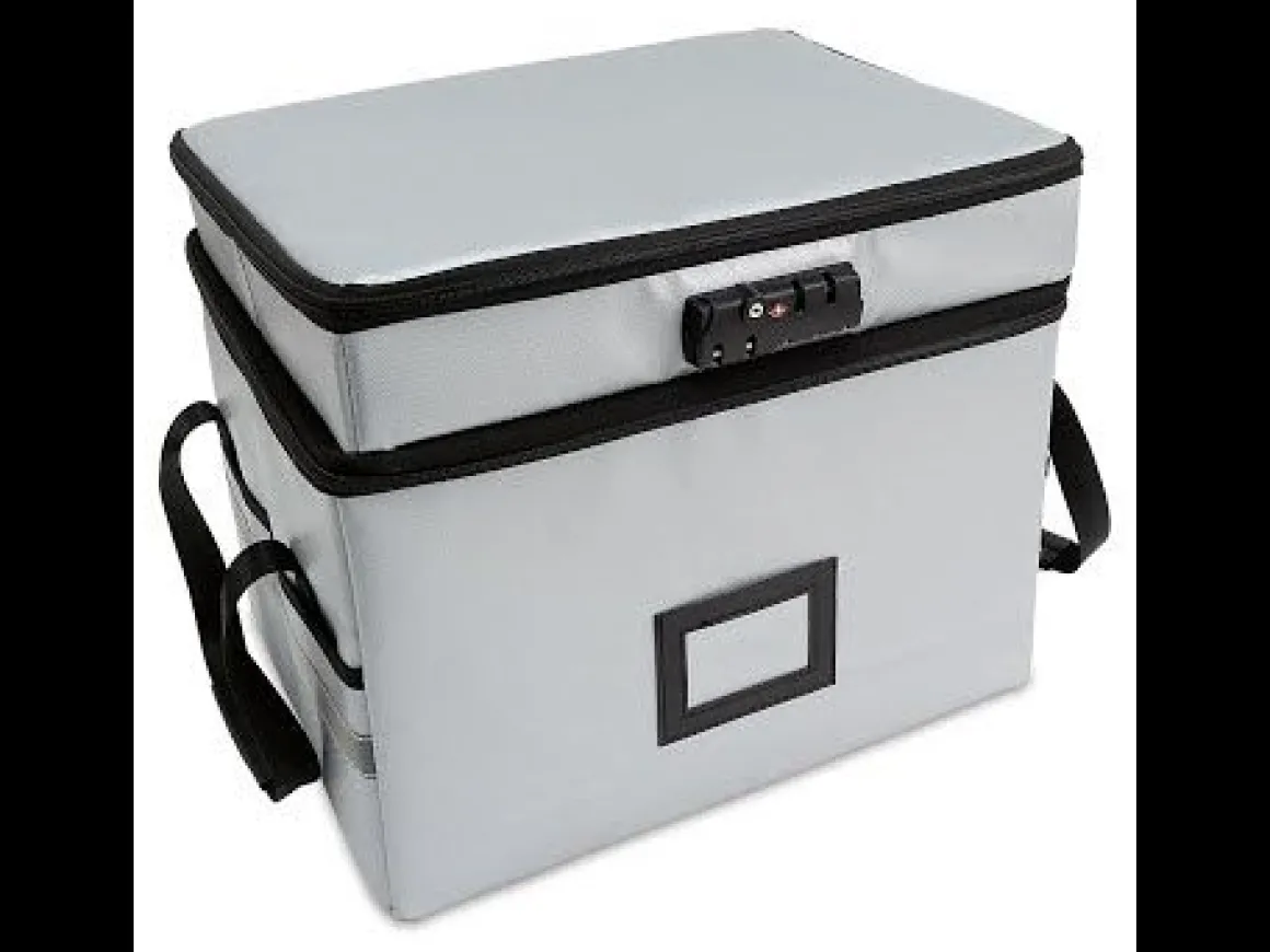 Collapsible Fireproof Storage Box