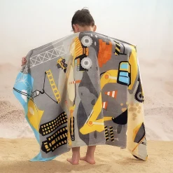 Construction Personalized Towel