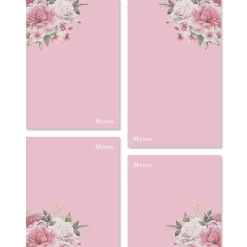 Corner Roses Notepads