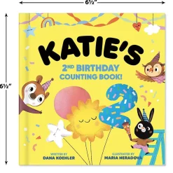 Counting Board Birthday Personalized Storybook