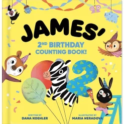 Counting Board Birthday Personalized Storybook