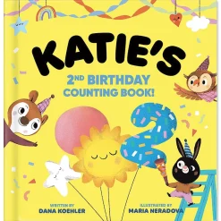Counting Board Birthday Personalized Storybook
