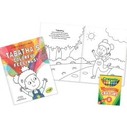 Crayola Color My Feelings Personalized Coloring Book Set