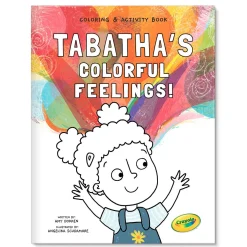 Crayola Color My Feelings Personalized Coloring Book Set