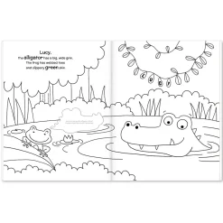 Crayola Learn Colors Personalized Coloring Book Set