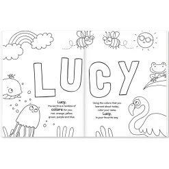 Crayola Learn Colors Personalized Coloring Book Set