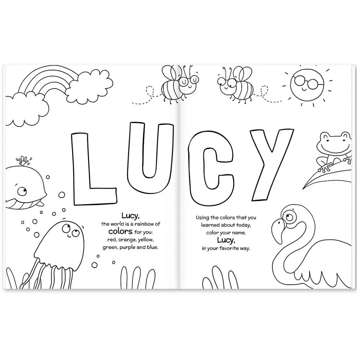 Crayola Learn Colors Personalized Coloring Book Set