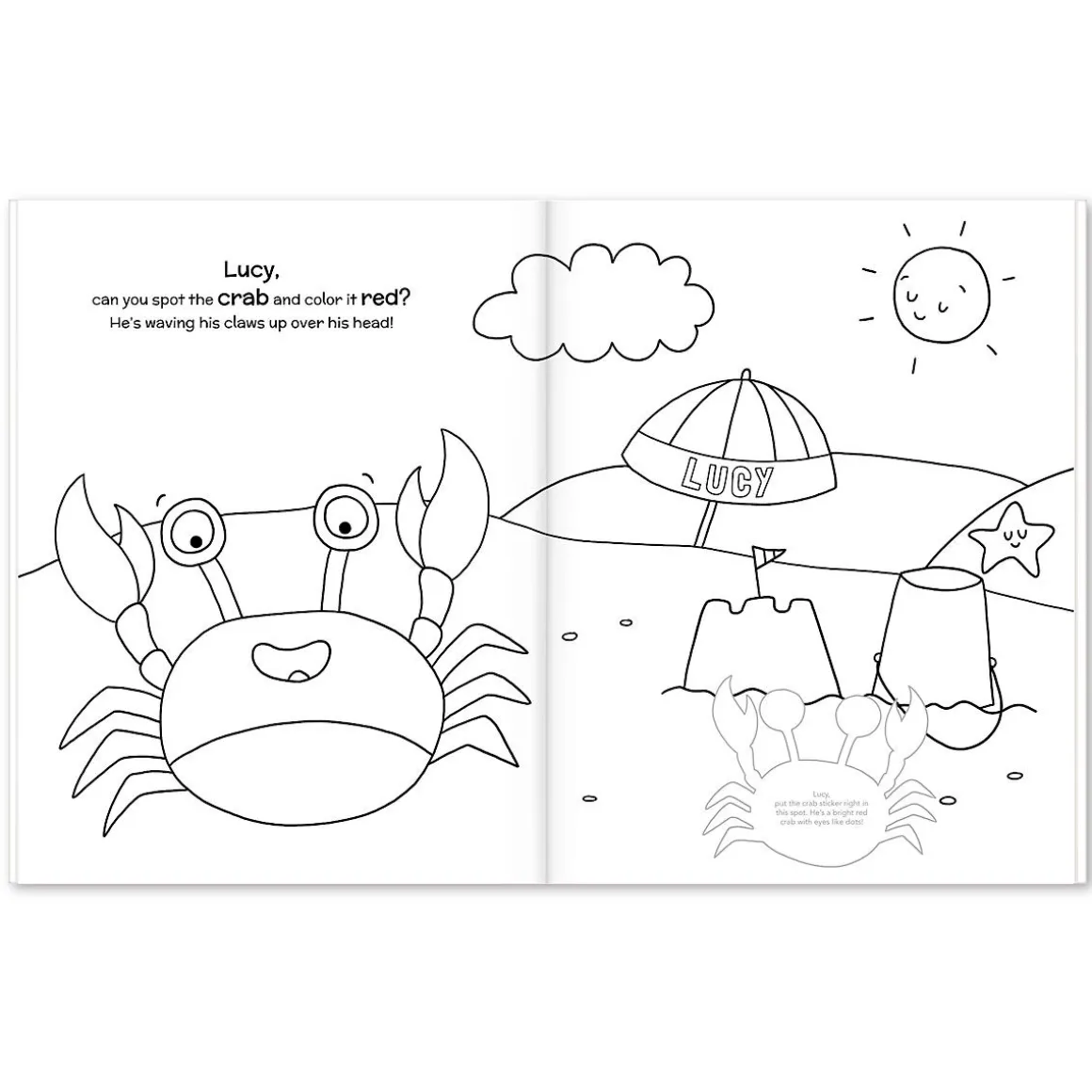 Crayola Learn Colors Personalized Coloring Book Set