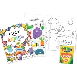 Crayola Learn Colors Personalized Coloring Book Set