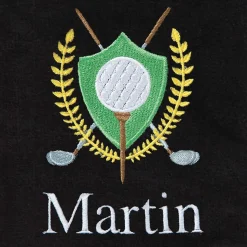 Crest Golf Personalized Towel