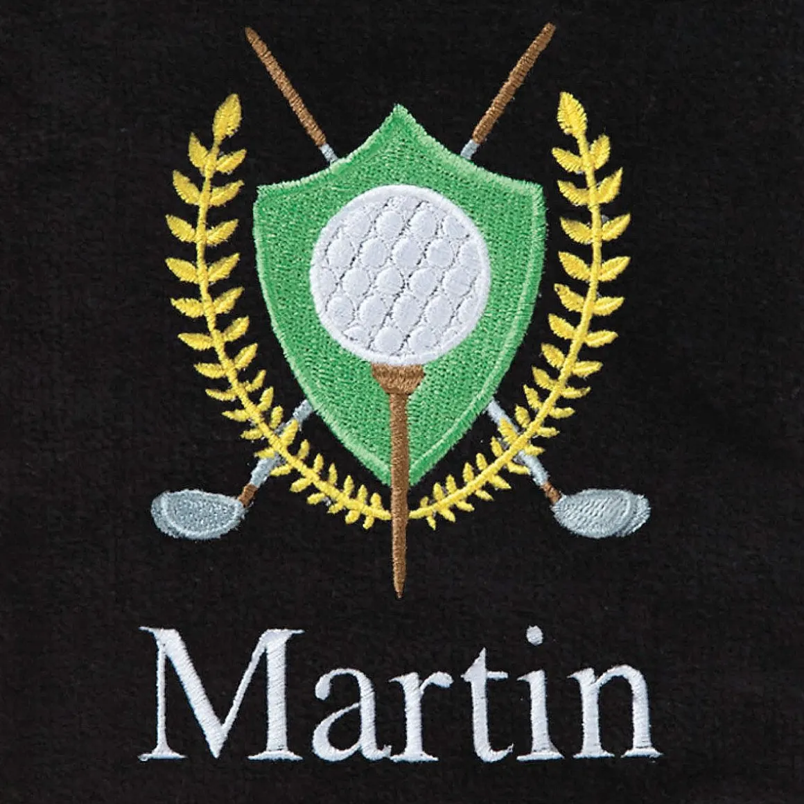 Crest Golf Personalized Towel
