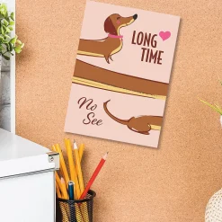 Dachshund Friendship Card