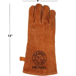 Daddio of the Patio Personalized Grilling Gloves