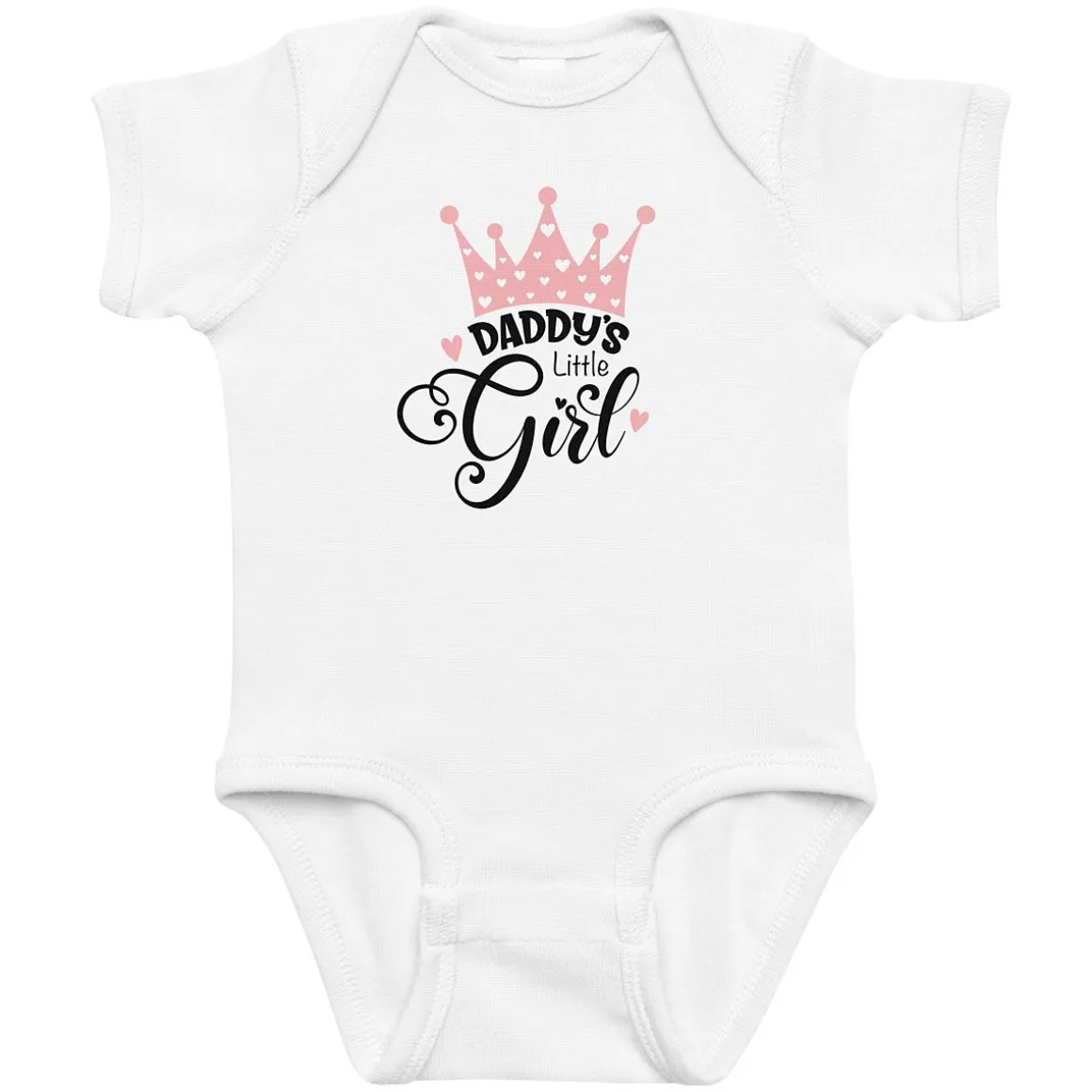 Daddy's Little Girl Baby Bodysuit Romper