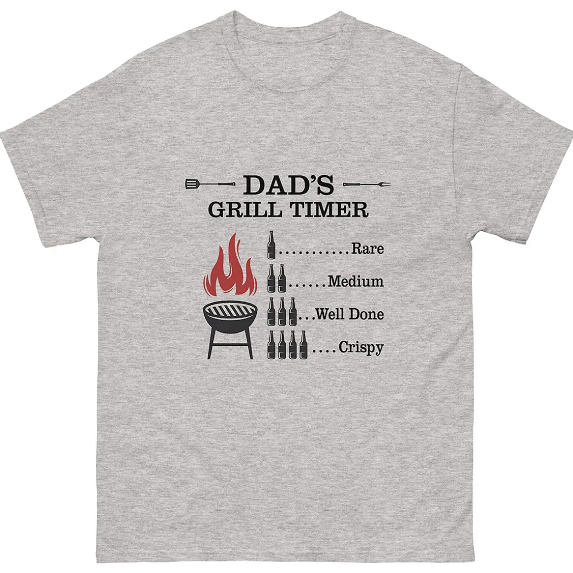 Dads Grill Timer T-Shirt
