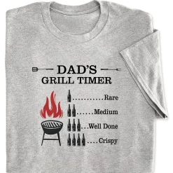 Dads Grill Timer T-Shirt