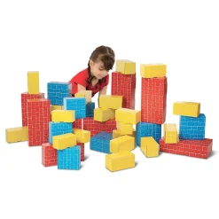 Deluxe Jumbo Cardboard Blocks by Melissa & Doug®
