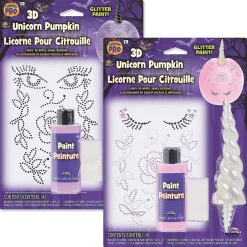 3D Glitter Pumpkin Decorating Kit