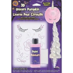 3D Glitter Pumpkin Decorating Kit