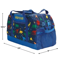 Dino Personalized Duffel Bag