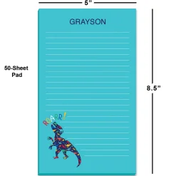 Dinosaur Personalized Notepad