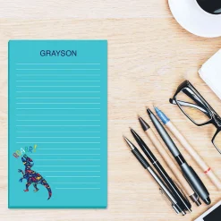 Dinosaur Personalized Notepad
