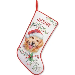 Dog Breed Personalized Stocking