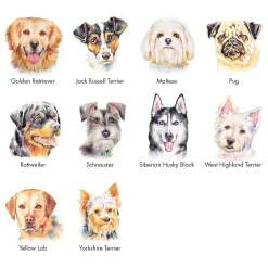Dog Breed Personalized Stocking