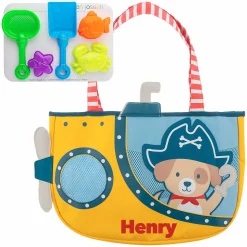 Dog Personalized Beach Tote with Sand Toys by Stephen Joseph®